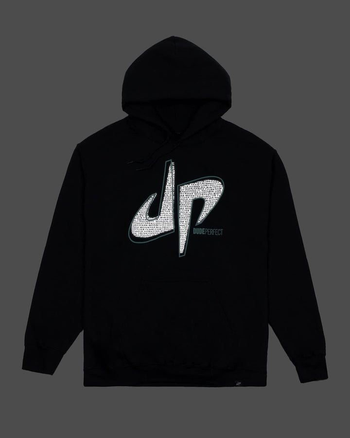 Pound It Reflective Youth Hoodie (Black)
