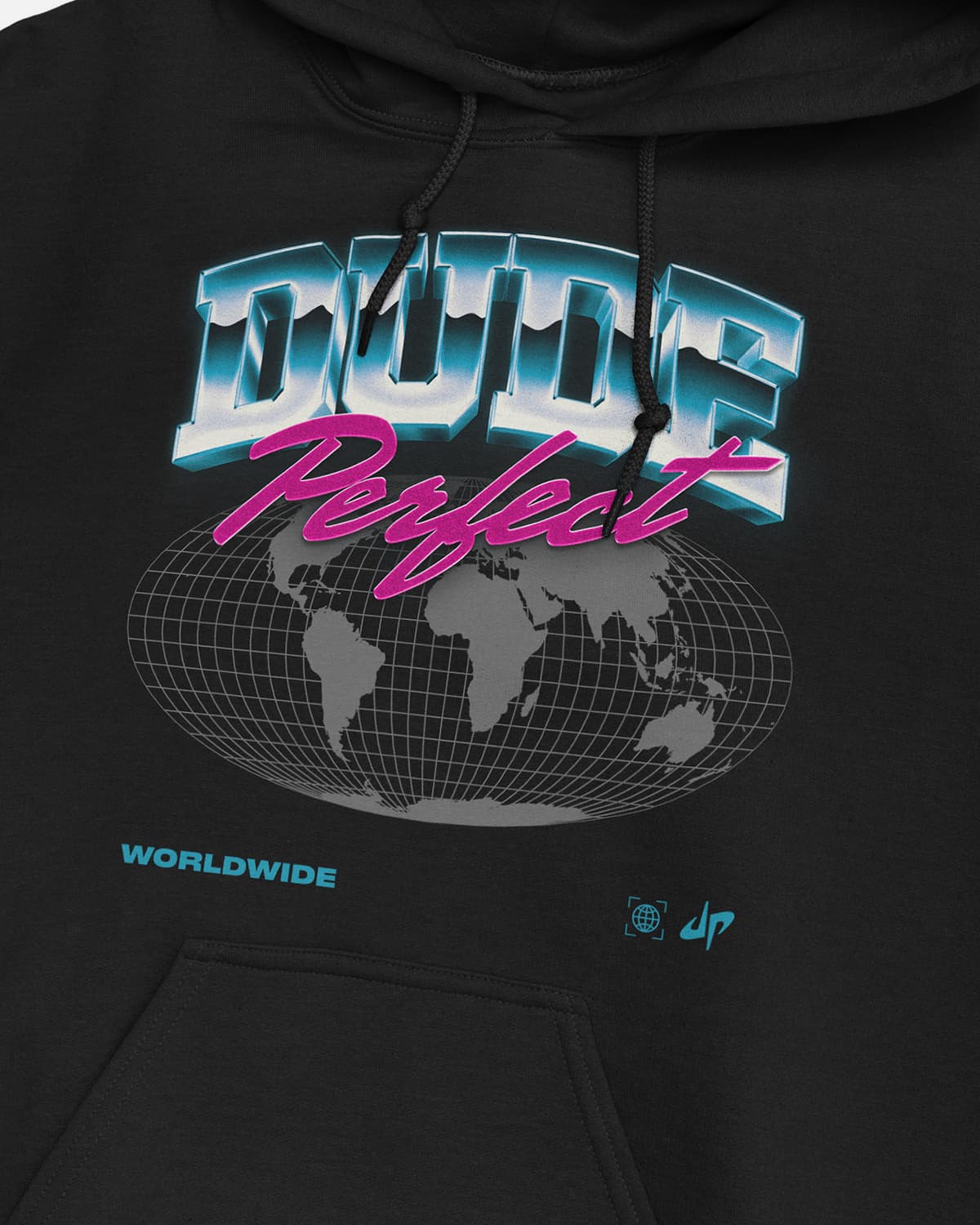 Worldwide Overglow Hoodie (Black)