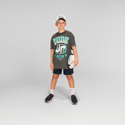 Dude Crest Youth Oversized T-Shirt