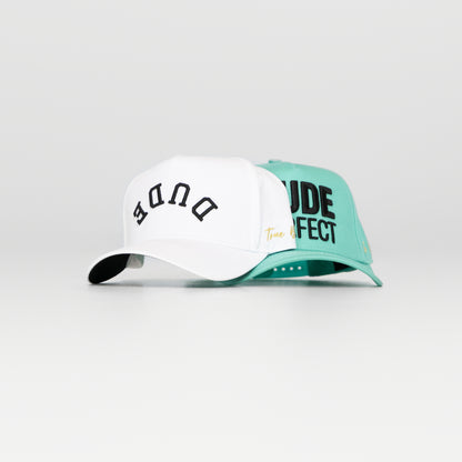 The DUDE Youth Hat - White/Black
