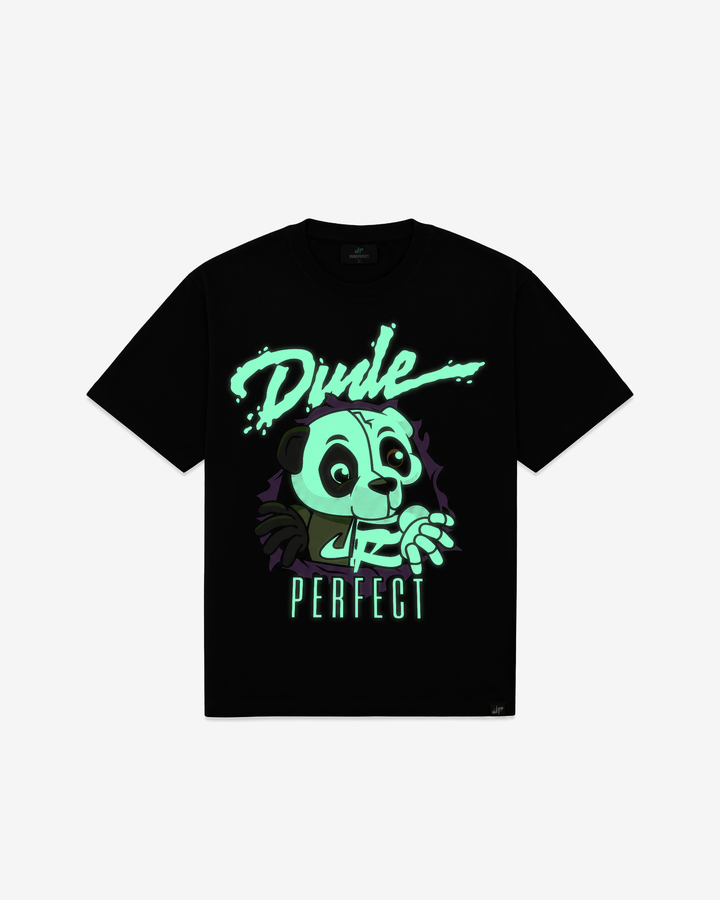 Glow-in-the-Dark Skeleton Panda Tee - Youth