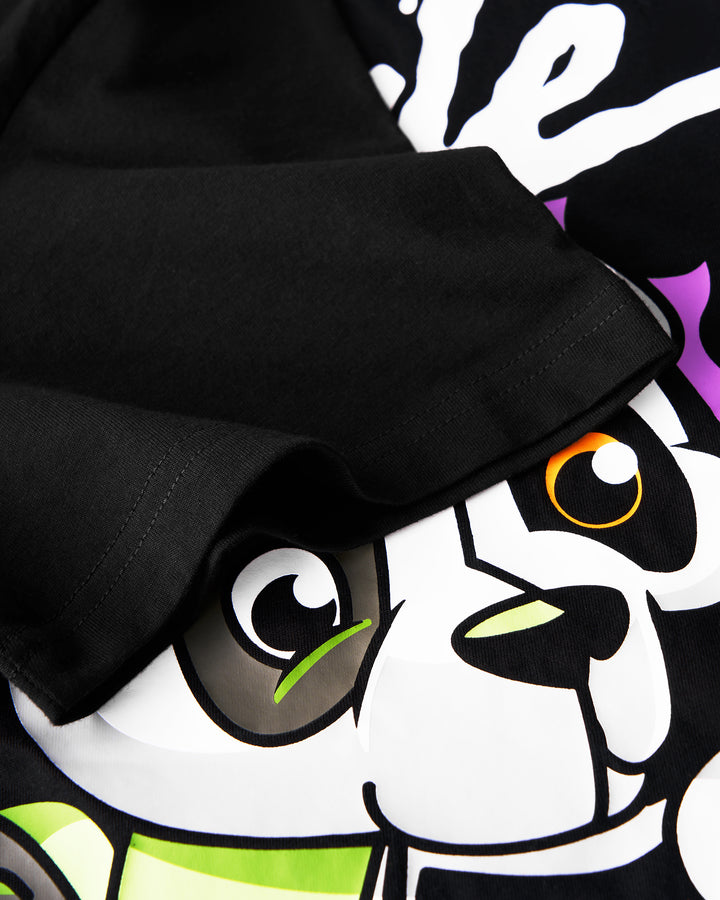 Glow-in-the-Dark Skeleton Panda Tee - Youth