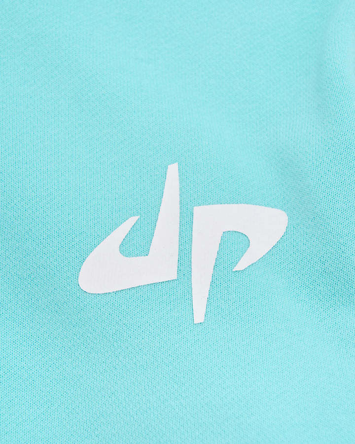 Pound It Noggin Drippy Panda Hoodie - Ice Blue
