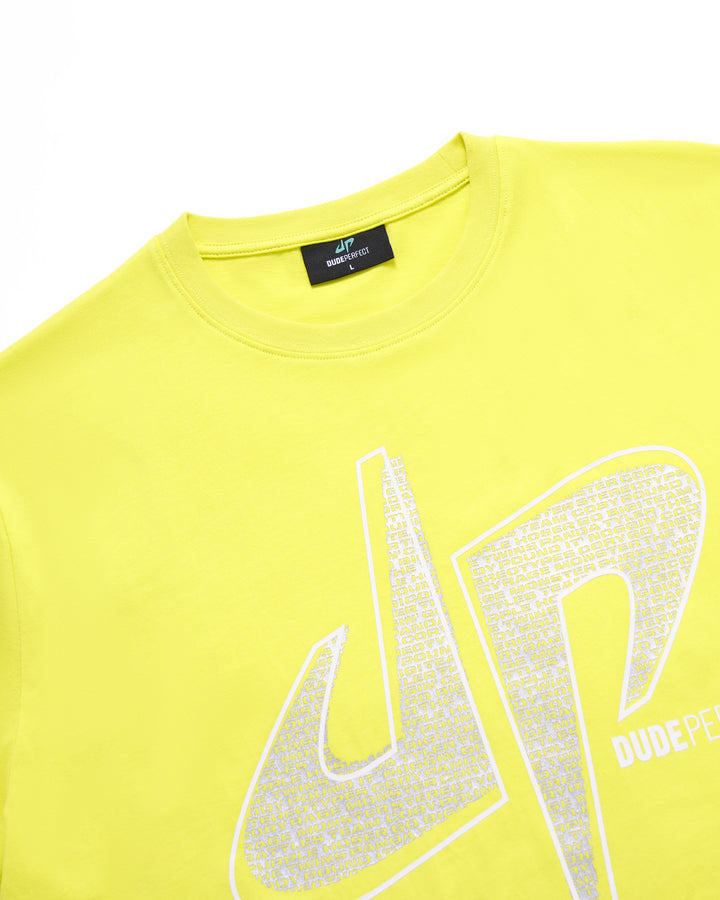 Pound It Reflective T-Shirt - Youth - Vibrant Yellow