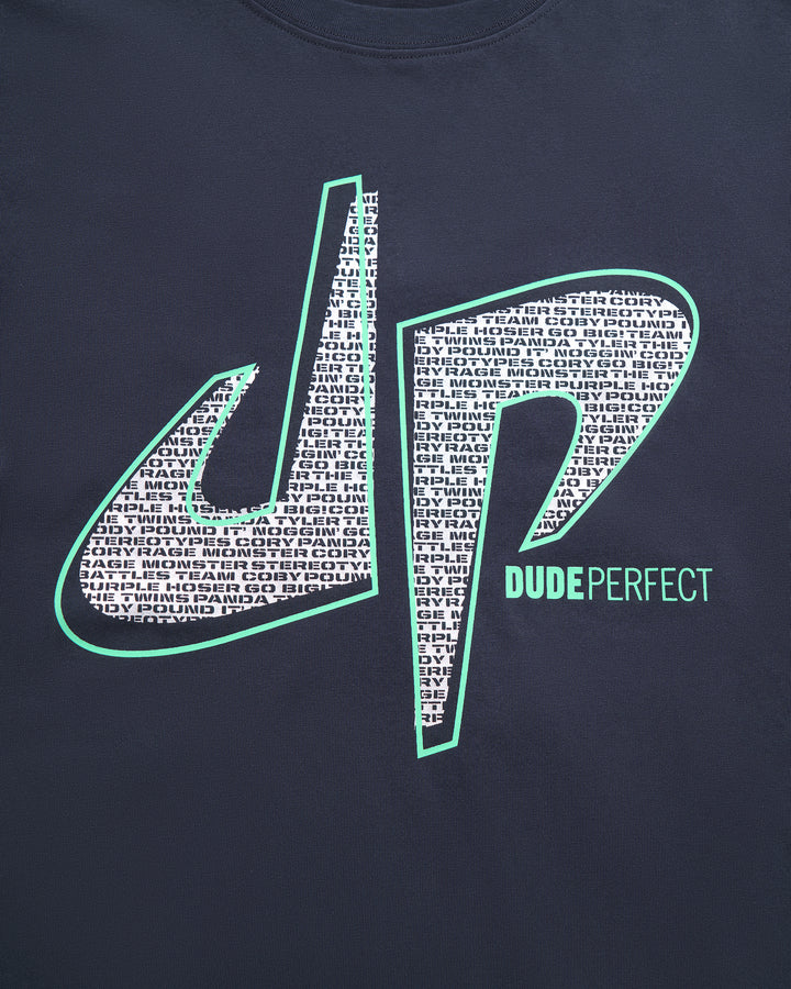 Pound It Reflective T-Shirt - Youth - Navy