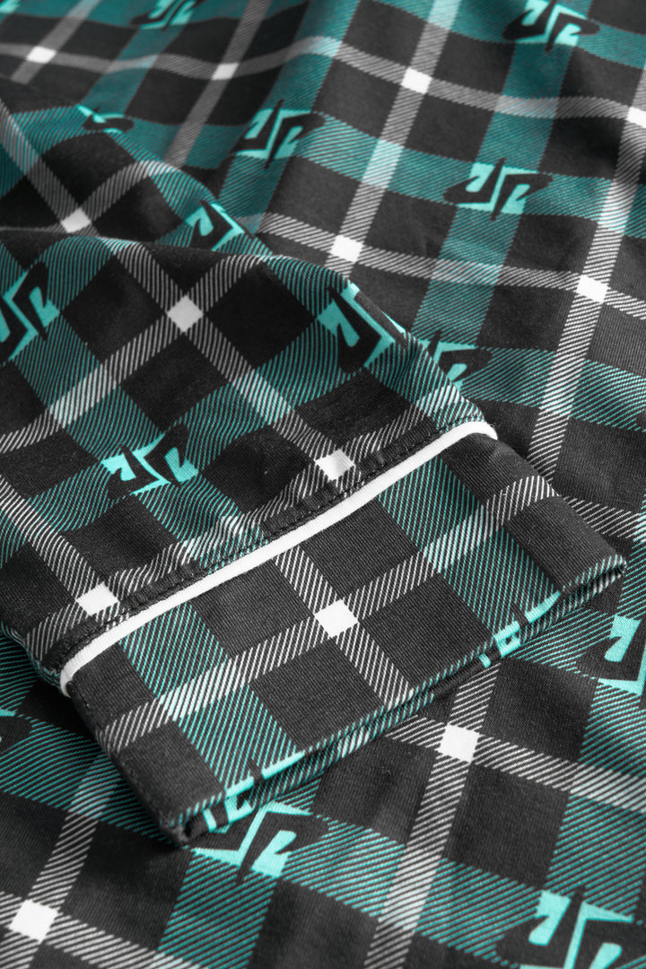 DP Plaid Pajama Set - YOUTH
