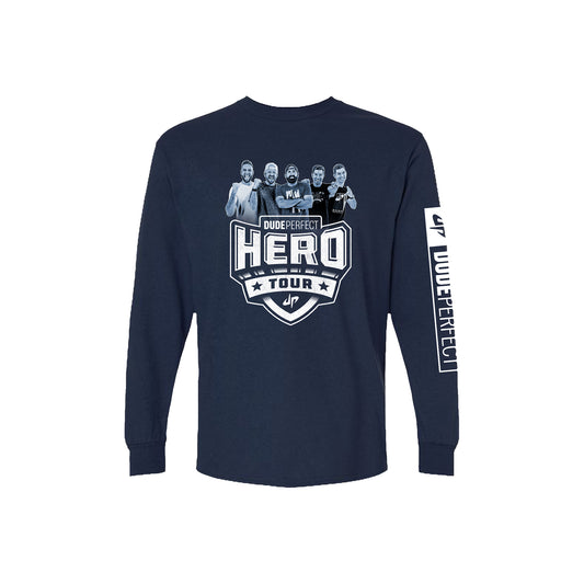 Hero Tour Adult Long Sleeve T-Shirt