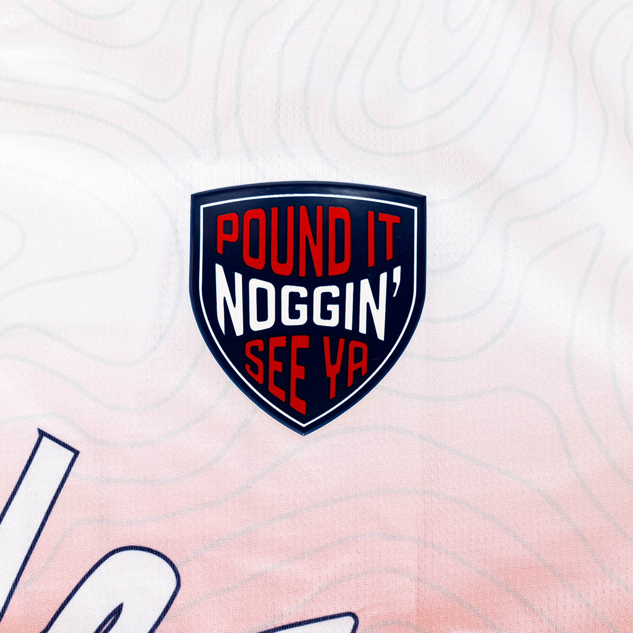 Dude Perfect Red White Blue Soccer Jersey