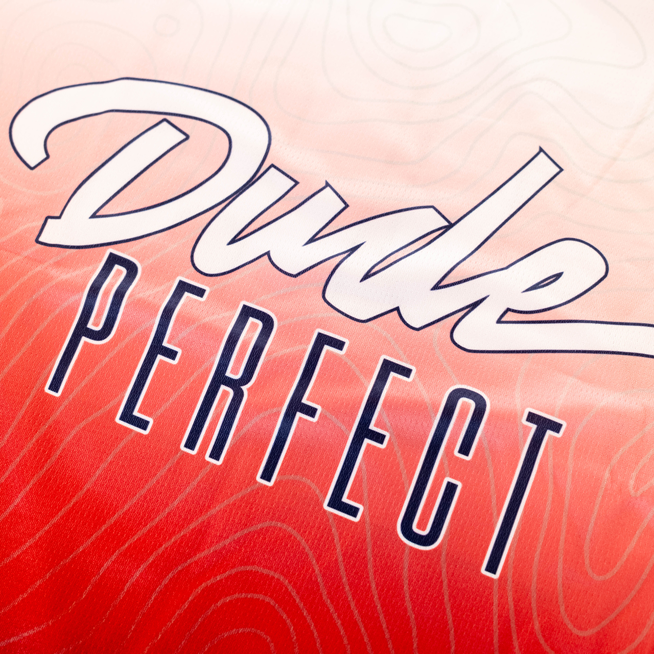 Dude Perfect Red White Blue Soccer Jersey