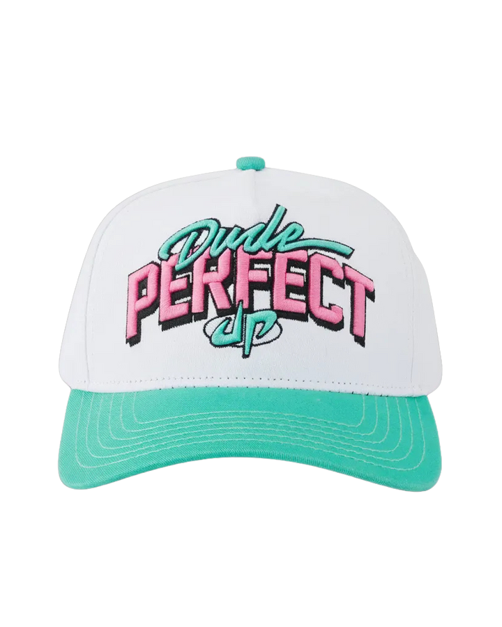 Retro Dude Script Snapback Hat