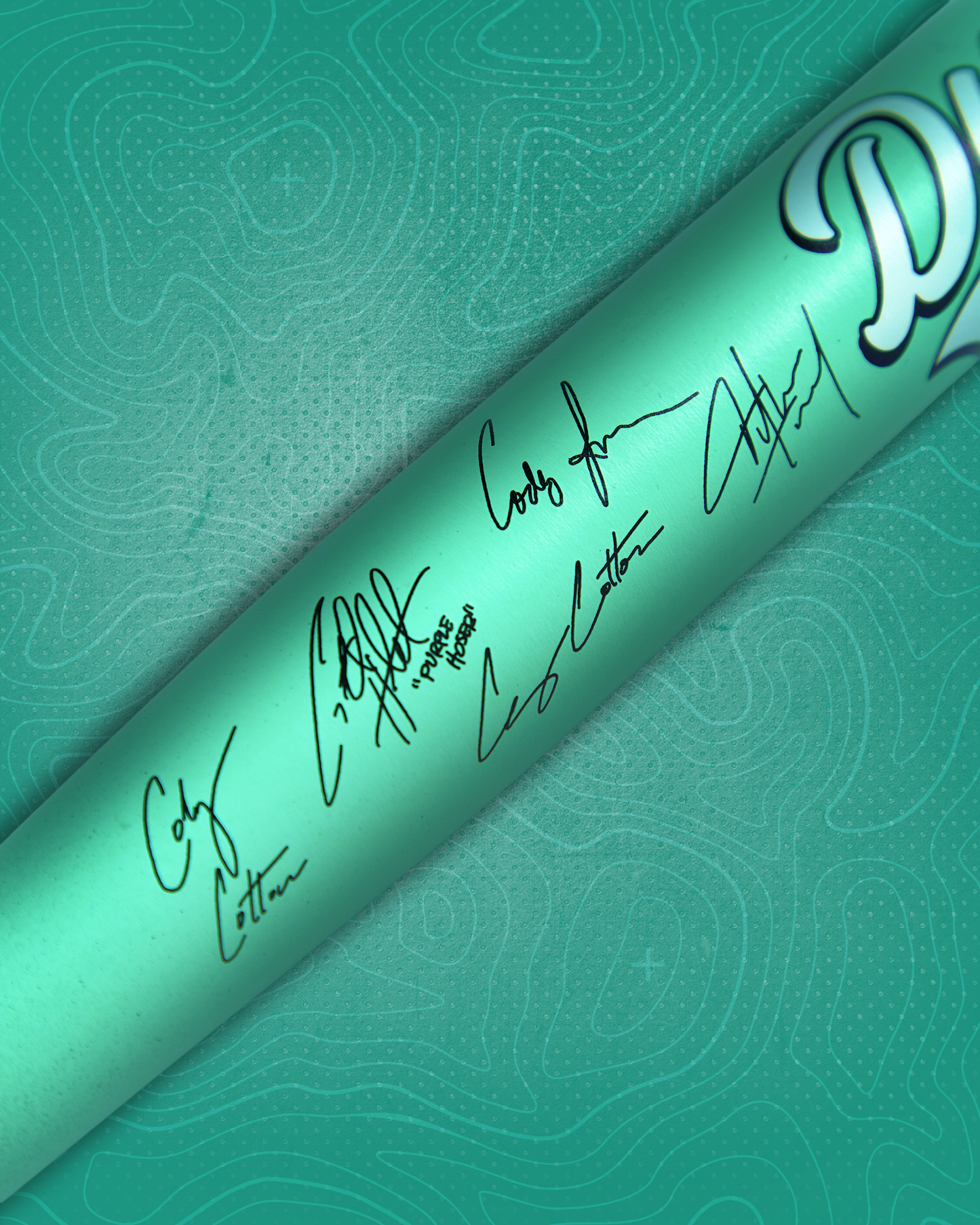 LIMITED: Dude Perfect Collectible Bat - Laser Signed