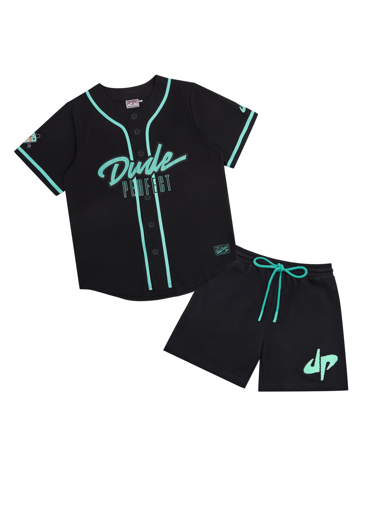 Youth Baseball Jersey & Shorts Bundle - Road Jersey