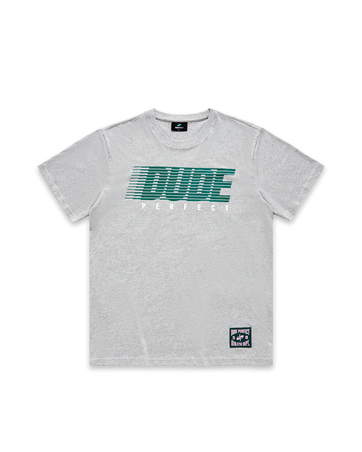 Grey Retro Speed Tee - Youth