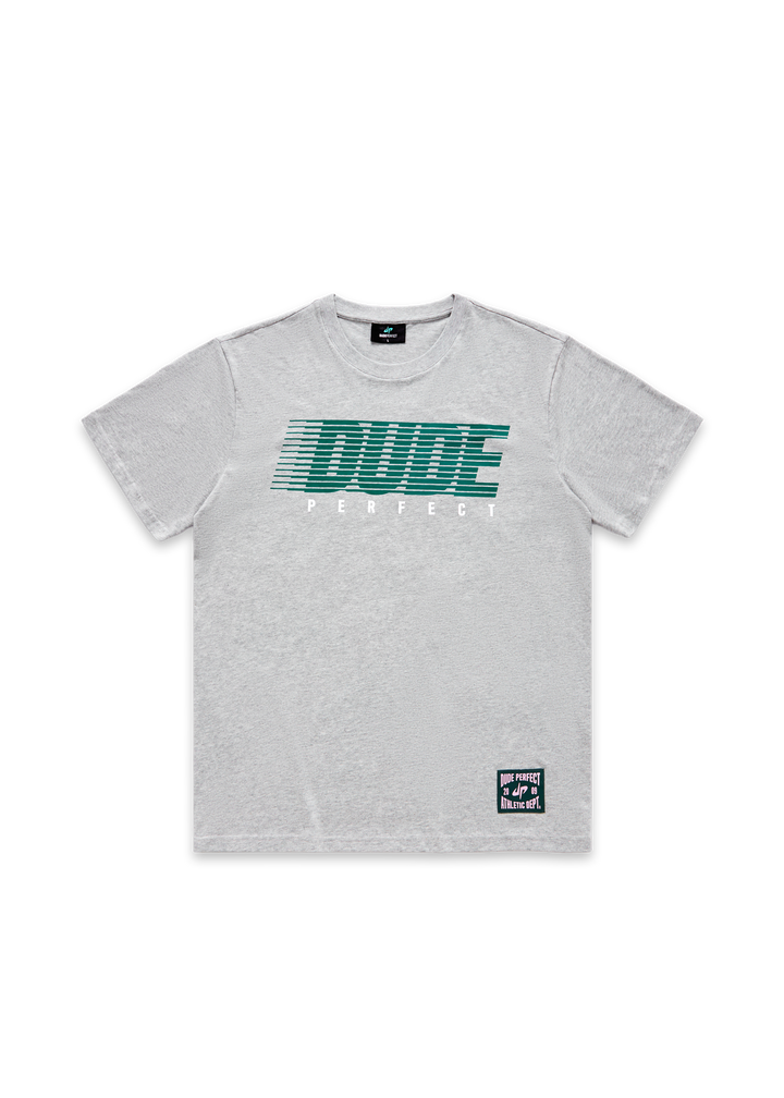 Grey Retro Speed Tee - Youth