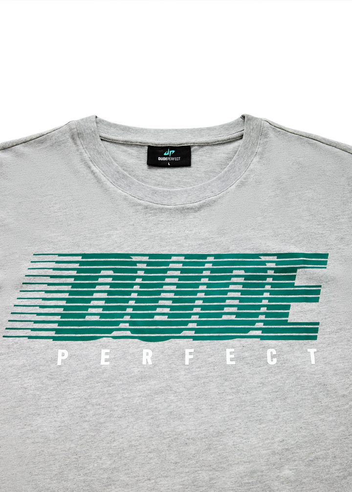 Grey Retro Speed Tee - Youth