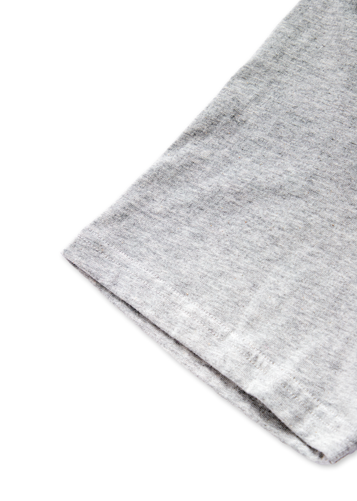 Grey Retro Speed Tee - Youth