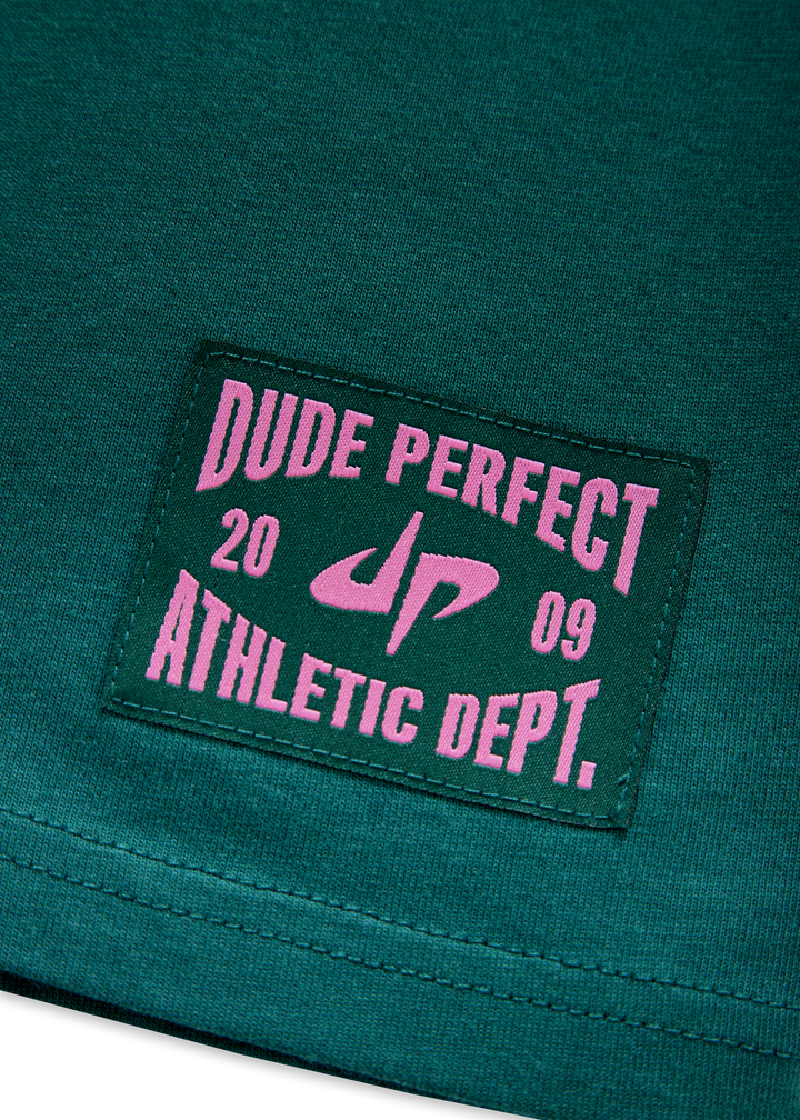 Green Retro Speed Tee - Youth