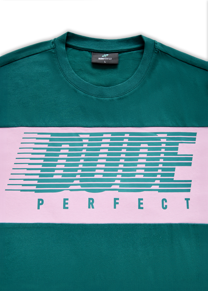 Green Retro Speed Tee - Youth