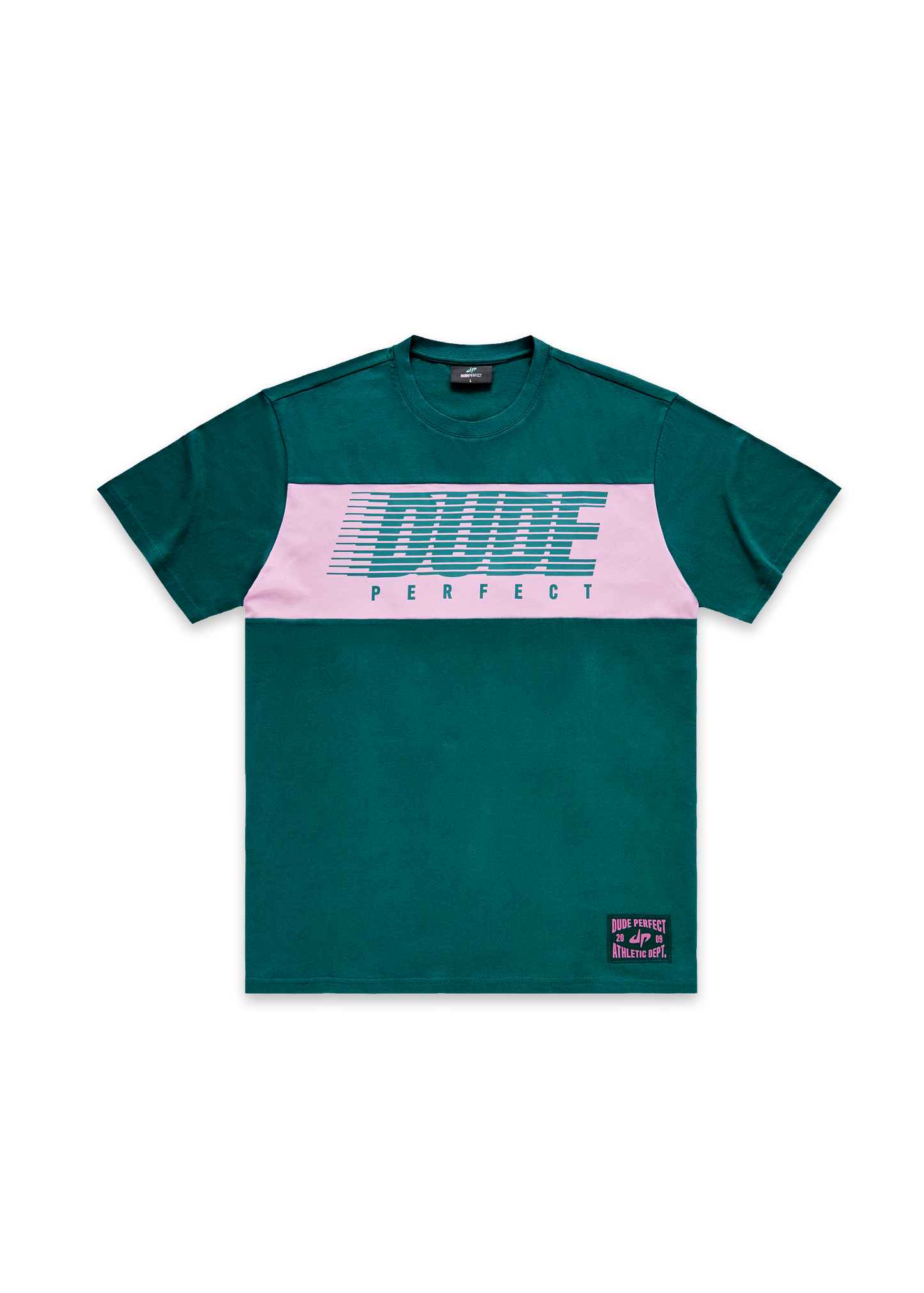 Green Retro Speed Tee - Adult