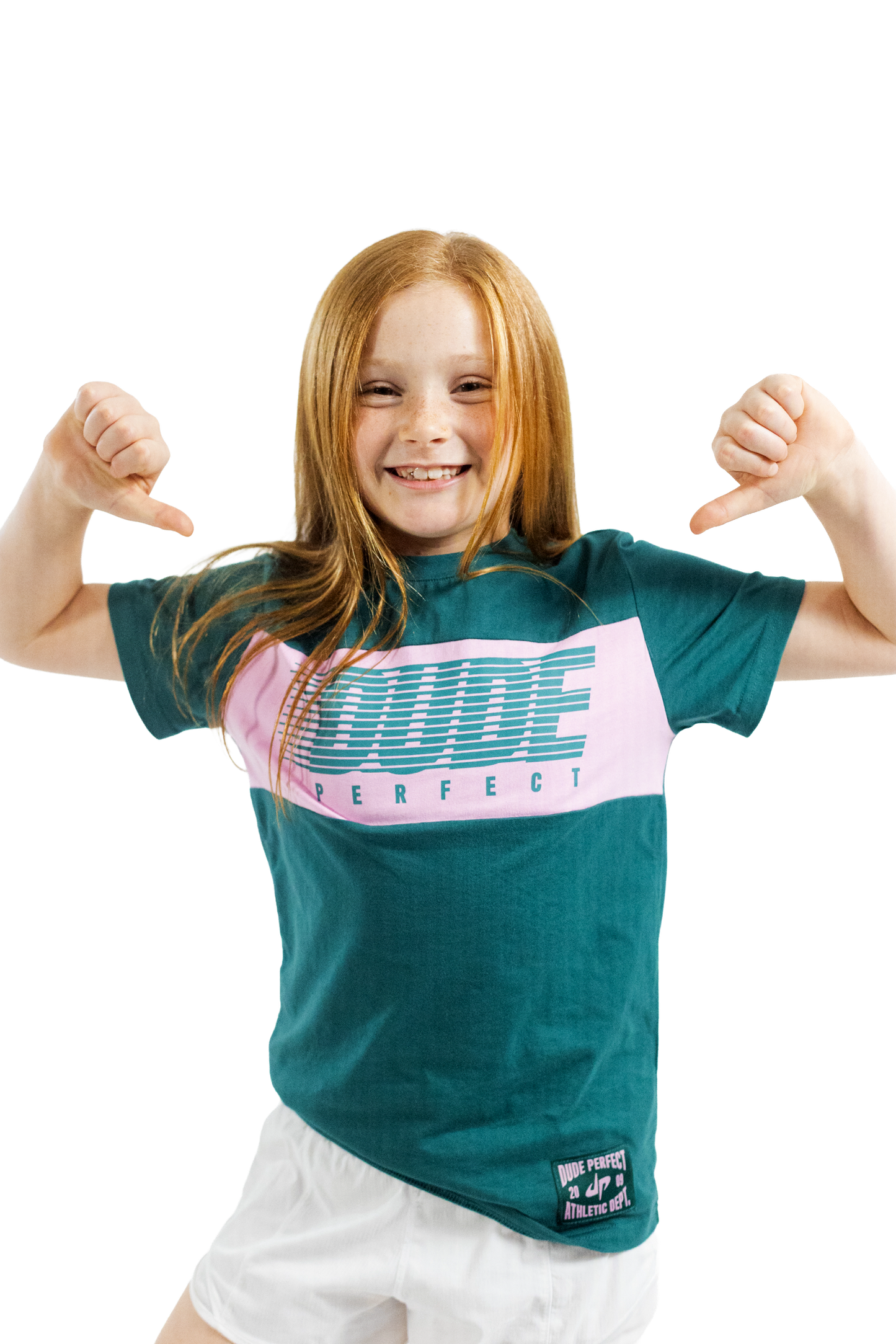 Green Retro Speed Tee - Youth