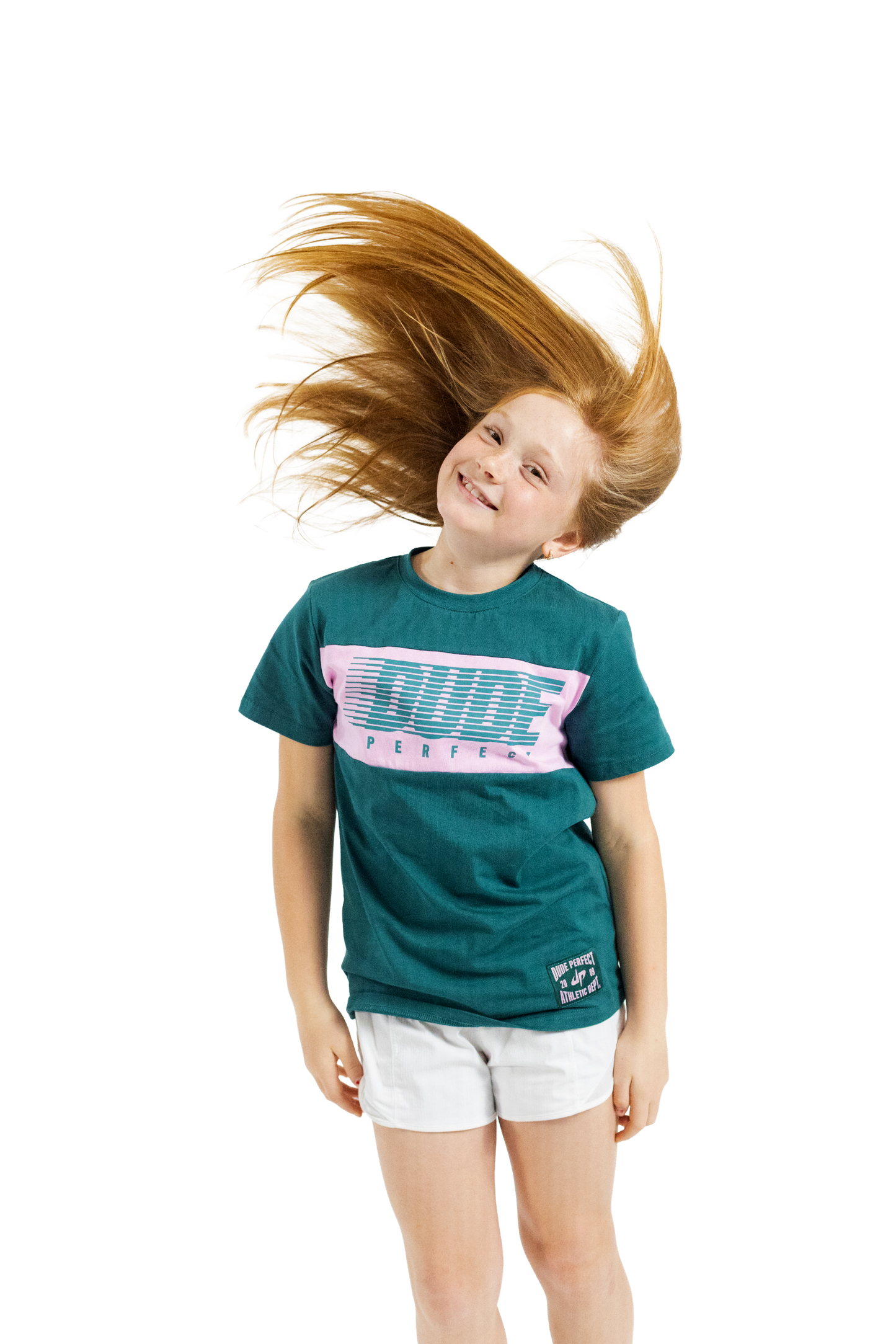 Green Retro Speed Tee - Youth