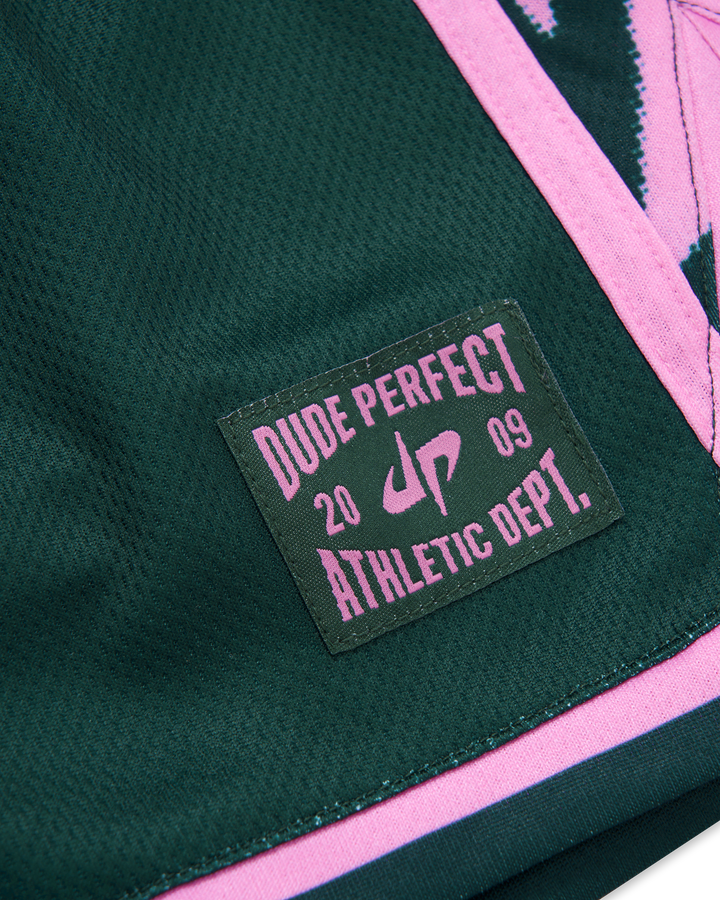 Youth Trick Shot Mesh Shorts - Deep Green