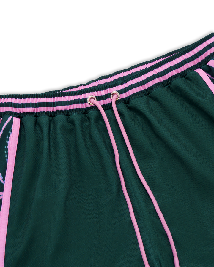 Youth Trick Shot Mesh Shorts - Deep Green