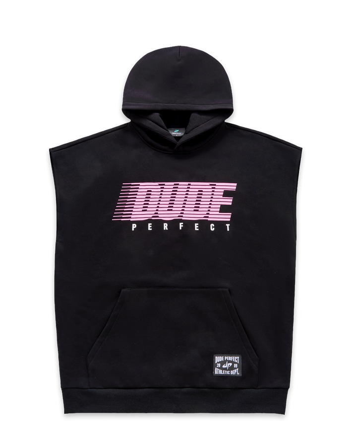 Retro Speed Sleeveless Hoodie - Youth