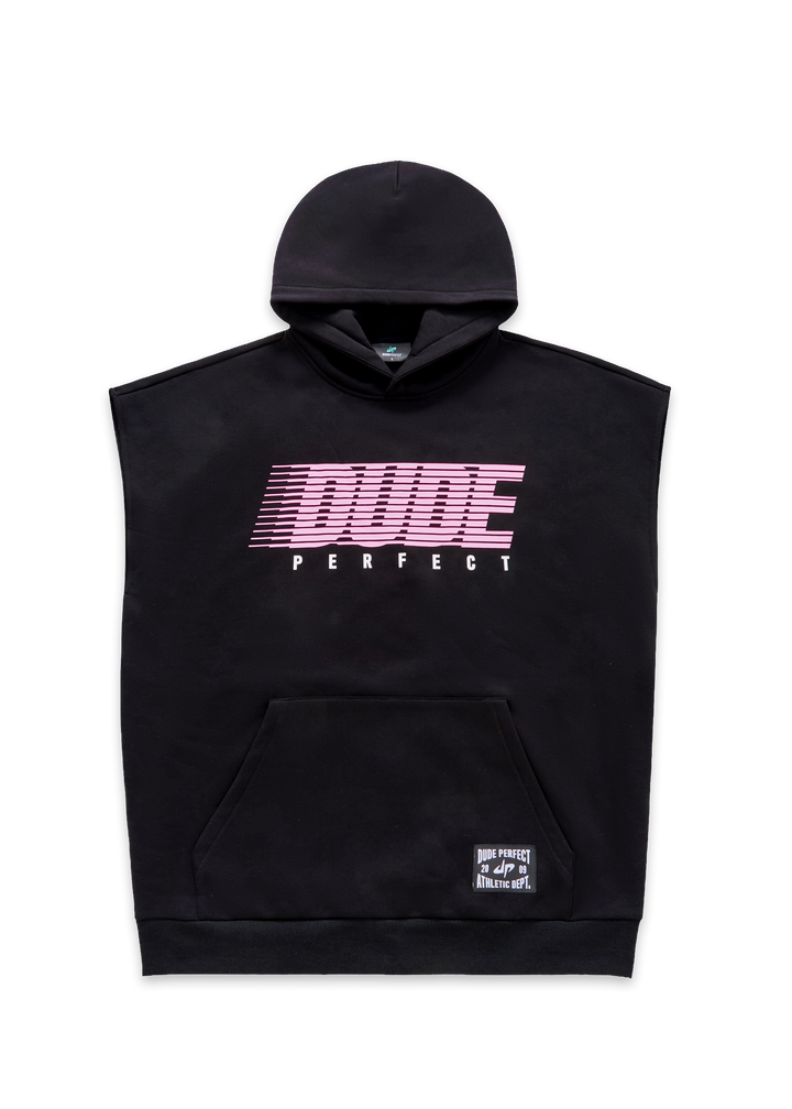 Retro Speed Sleeveless Hoodie - Adult