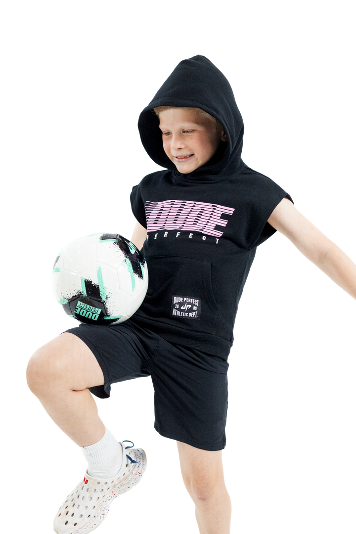 Retro Speed Sleeveless Hoodie - Youth