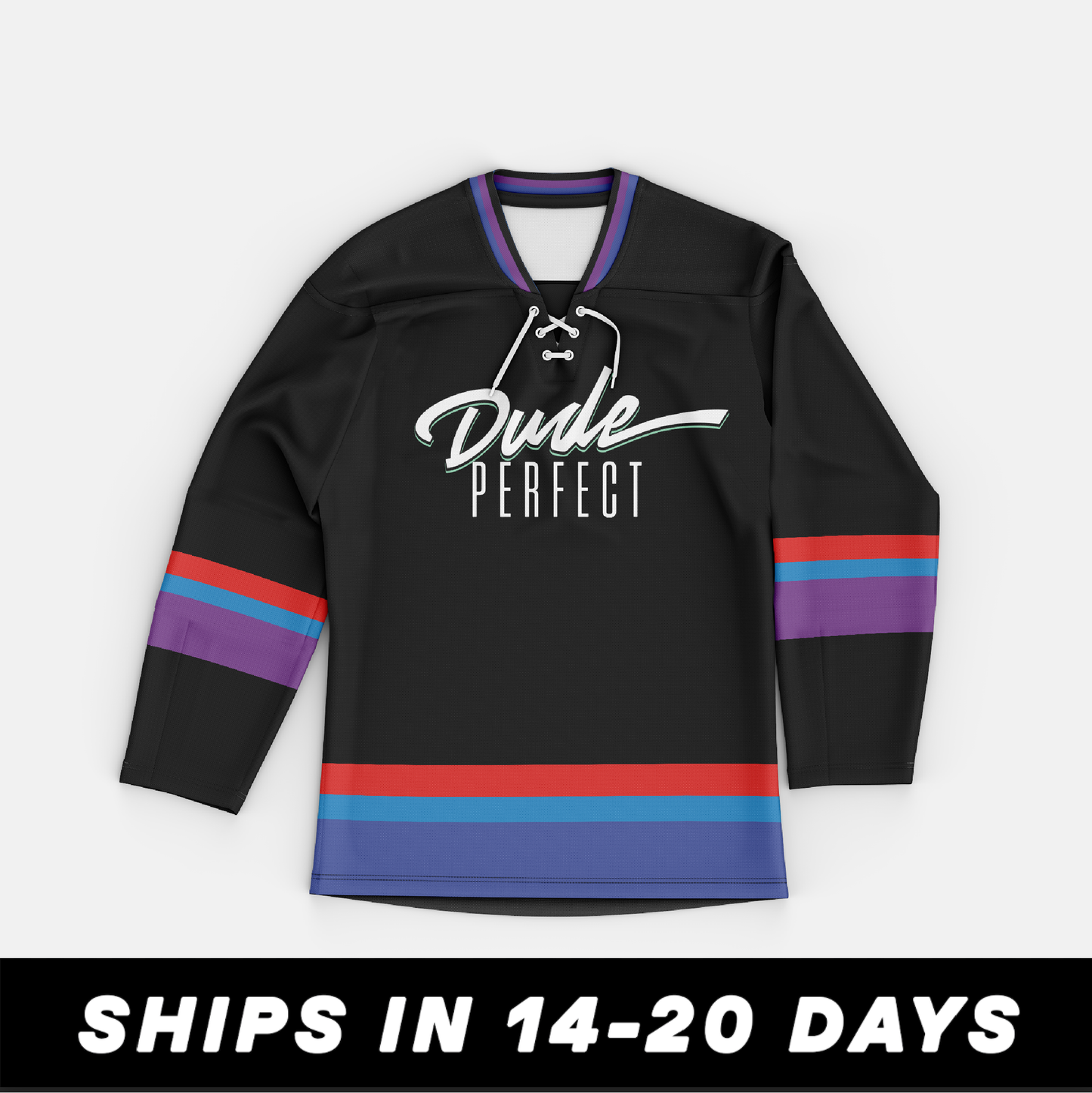 Customizable Midnight in Miami Hockey Jersey