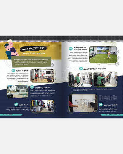 AUTOGRAPHED - Dude Perfect '101 Tricks, Tips, and Cool Stuff' Book