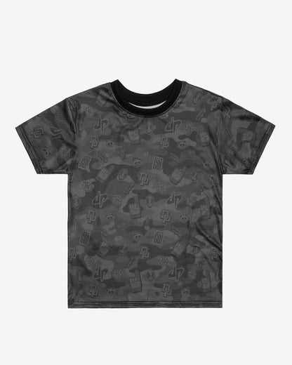 DP Camo All-Over Print Tee (Black)