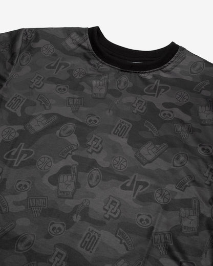 DP Camo All-Over Print Tee (Black)