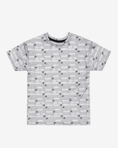 Nicknames All-Over Print Tee (Grey)
