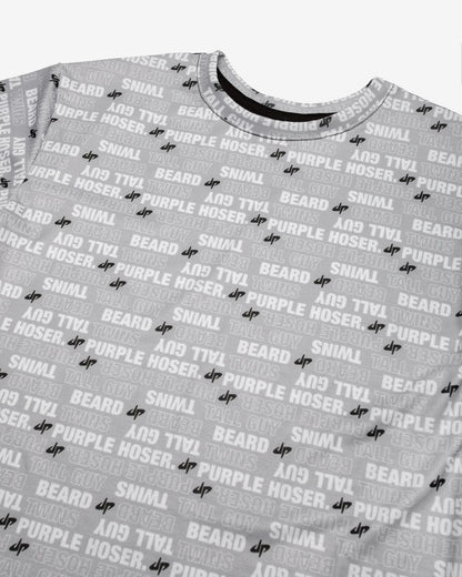 Nicknames All-Over Print Tee (Grey)
