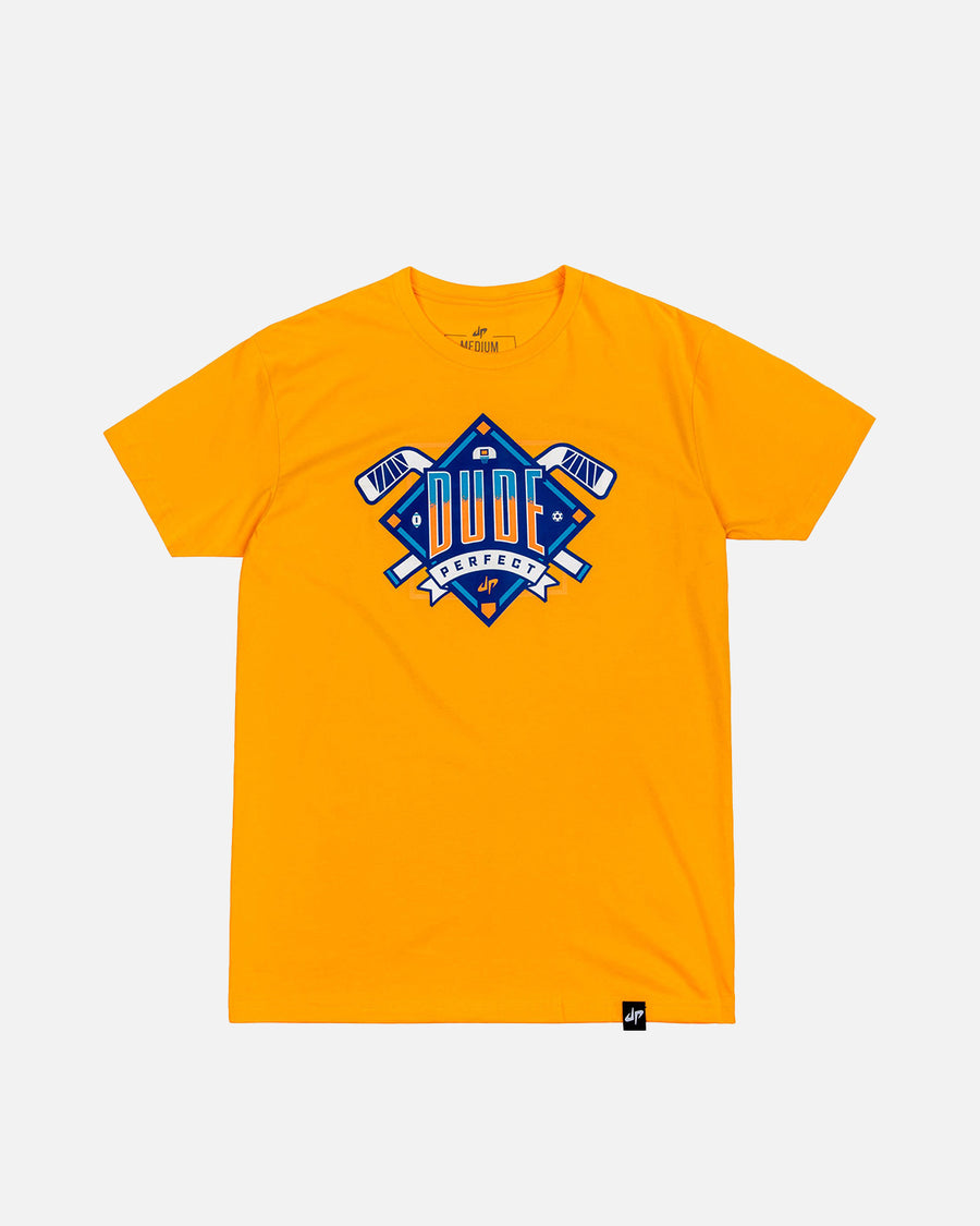 All Sports Crest Tee (Yellow)