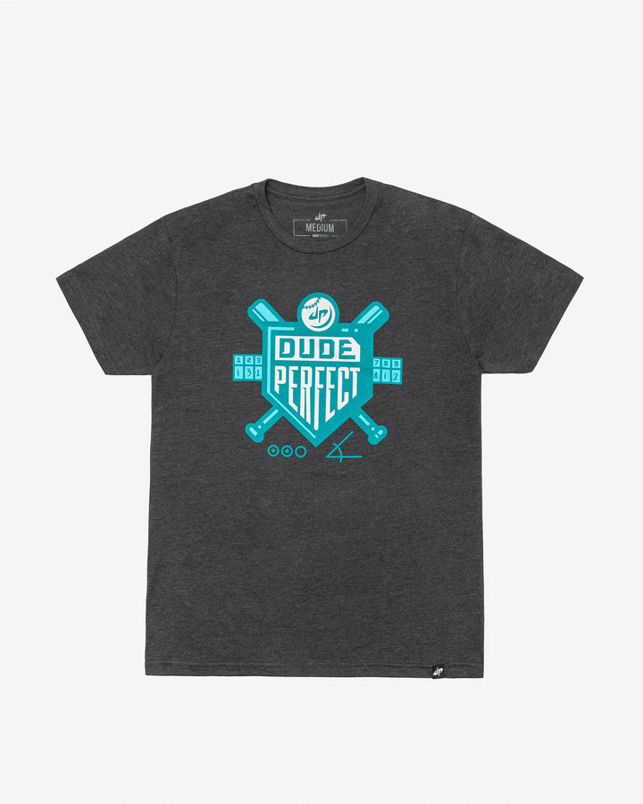 Bases Loaded Tee (Heather Charcoal)