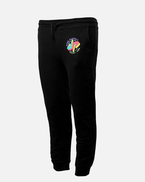 Youth discount black joggers