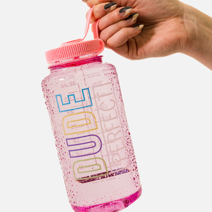 Neon Epic Shot 32 oz. Wide Mouth Nalgene (Pink)