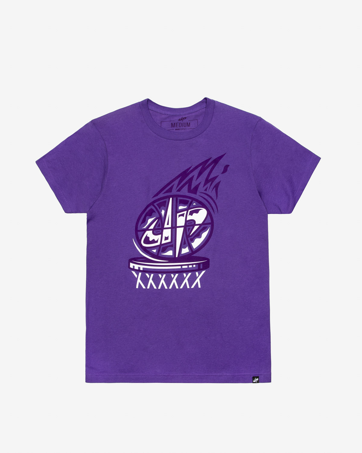 Free Throw Tee (Purple)