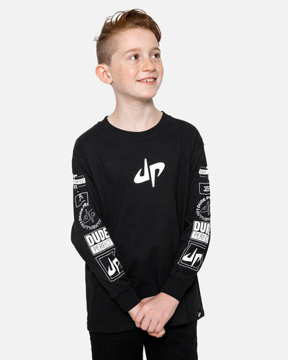 Icons Long Sleeve Tee (Black)