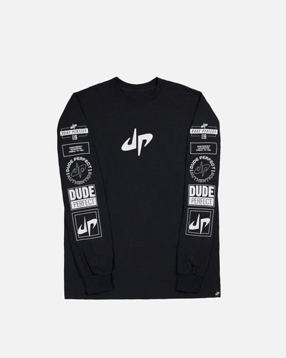 Icons Long Sleeve Tee (Black)