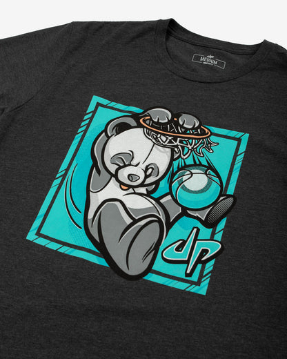 Panda Dunk Tee (Charcoal)