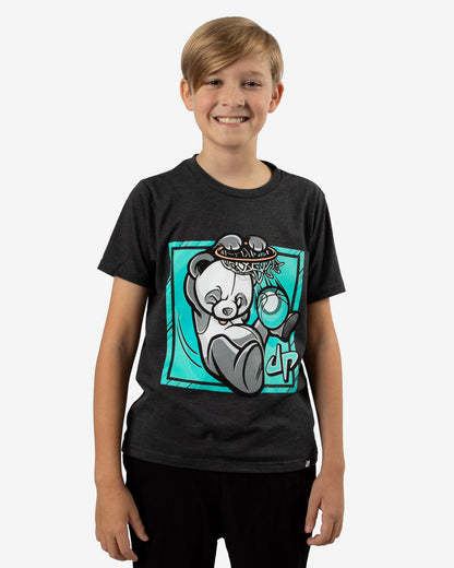 Panda Dunk Tee (Charcoal)