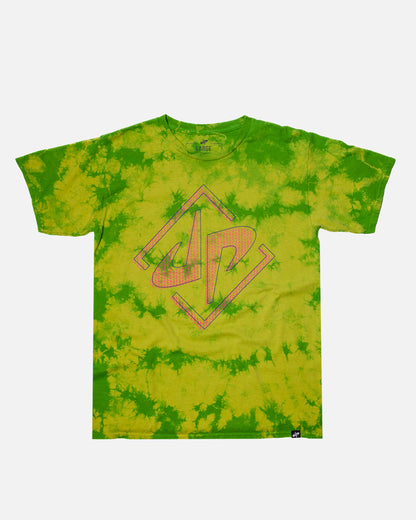 Pound It 2.0 Tie Dye Tee (Yellow/Green)