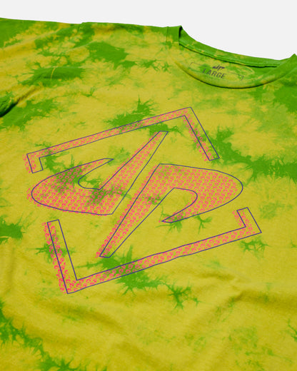 Pound It 2.0 Tie Dye Tee (Yellow/Green)
