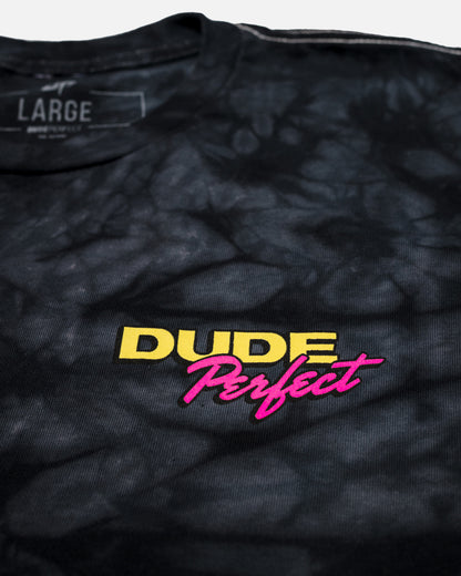 Pro Performer Tie Dye Tee (Black/Grey)