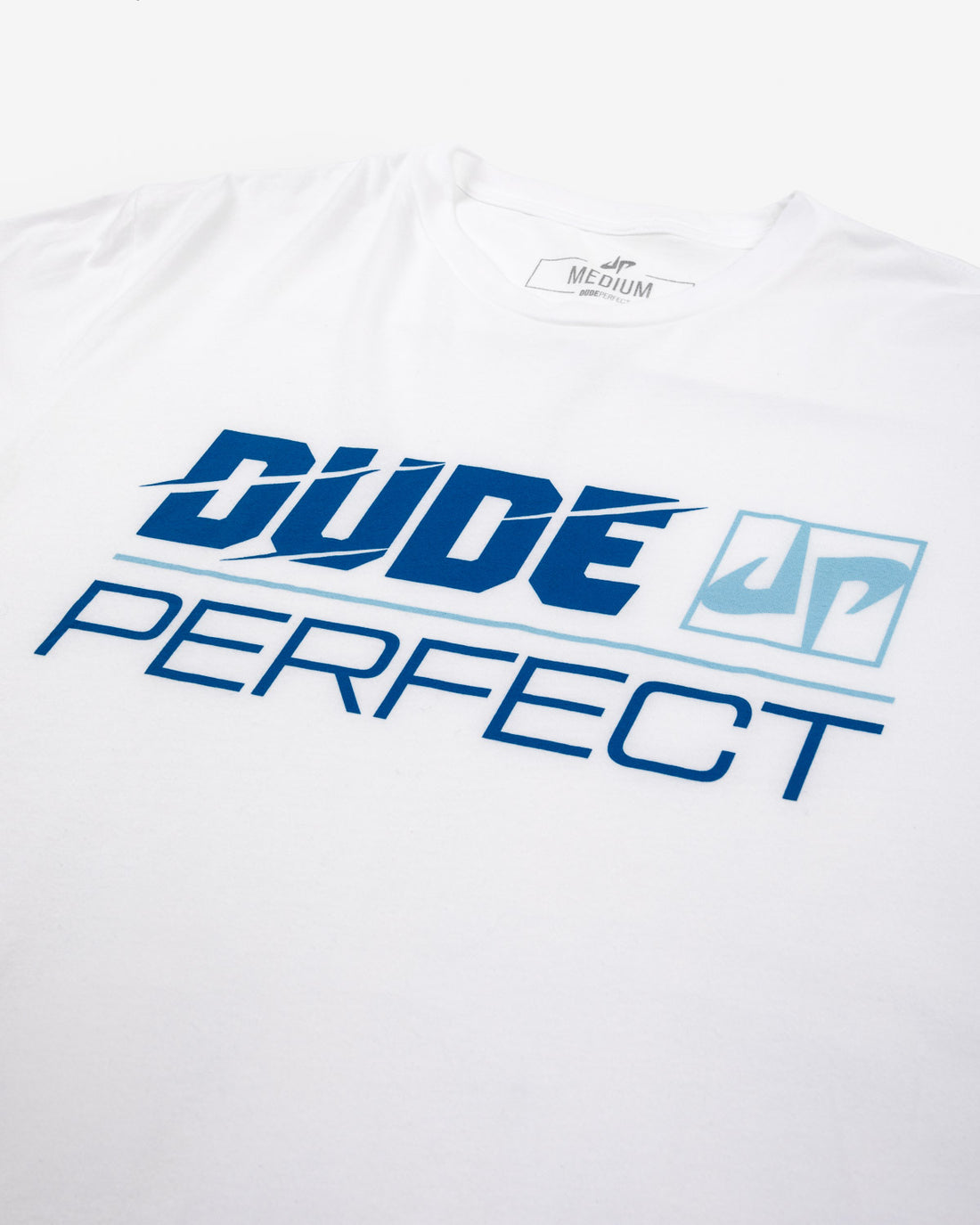 Dude Perfect Slash Wordmark T Shirt Dude Perfect Official 