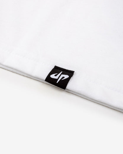 Slash Wordmark Tee (White)